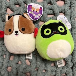 two halloween mini squishmallows!!!